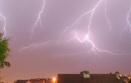 Thunderstorm One-Two Punch Targets Philly As Muggy Heat Muscles In