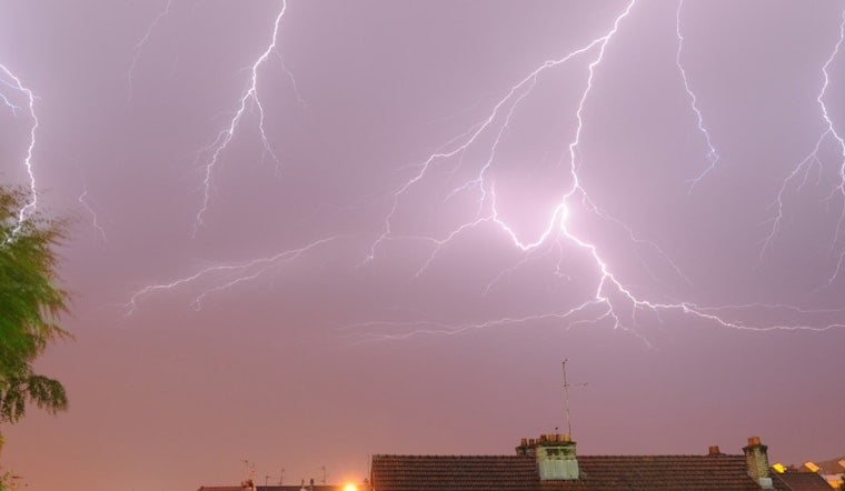 Thunderstorm One-Two Punch Targets Philly As Muggy Heat Muscles In