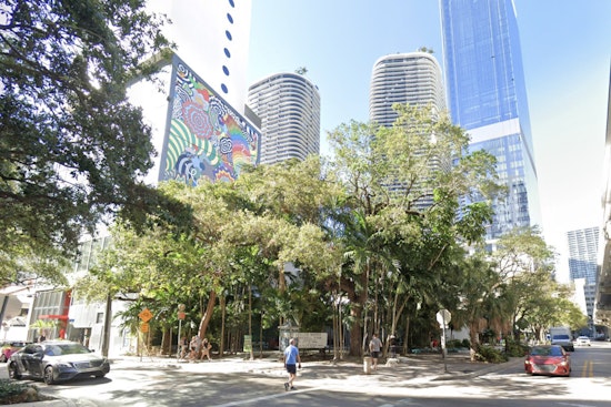 Tiny Brickell Park Could Trade Trees For Tables In Allen Morris Plan