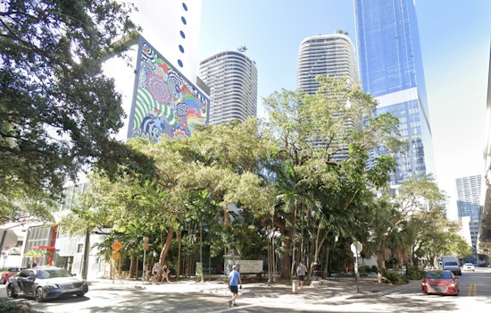 Tiny Brickell Park Could Trade Trees For Tables In Allen Morris Plan