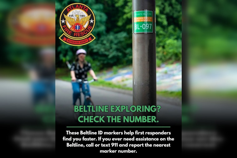 Tiny Stickers, Big Lifeline: BeltLine 911 Fix Rolls Out Across Atlanta