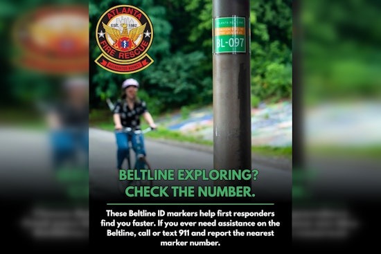 Tiny Stickers, Big Lifeline: BeltLine 911 Fix Rolls Out Across Atlanta