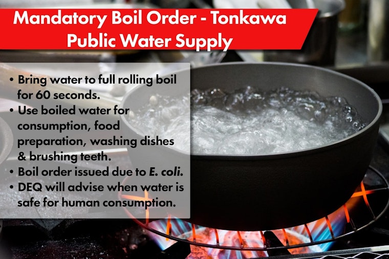 Tonkawa Told To Boil Tap Water After E. Coli Scare