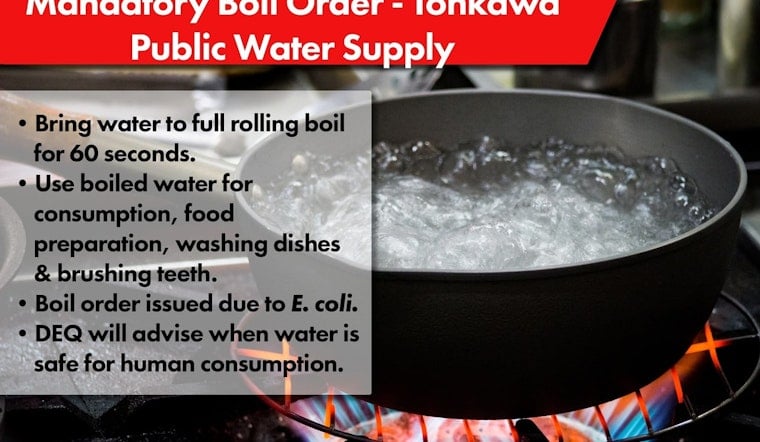 Tonkawa Told To Boil Tap Water After E. Coli Scare
