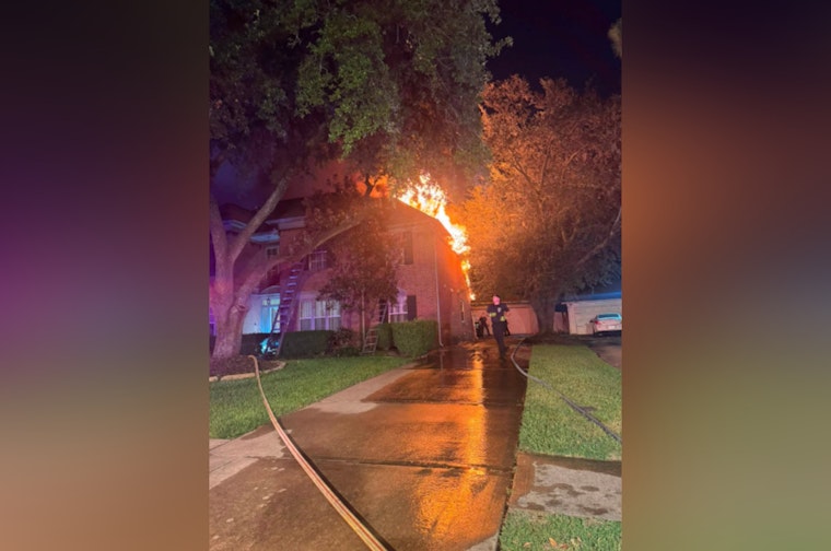 Tossed Fireworks Torch Copperfield Home in Late-Night Blaze