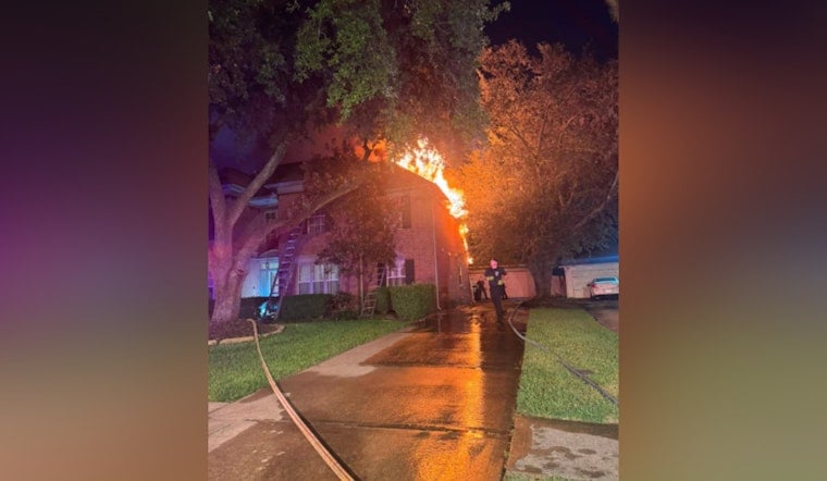 Tossed Fireworks Torch Copperfield Home in Late-Night Blaze