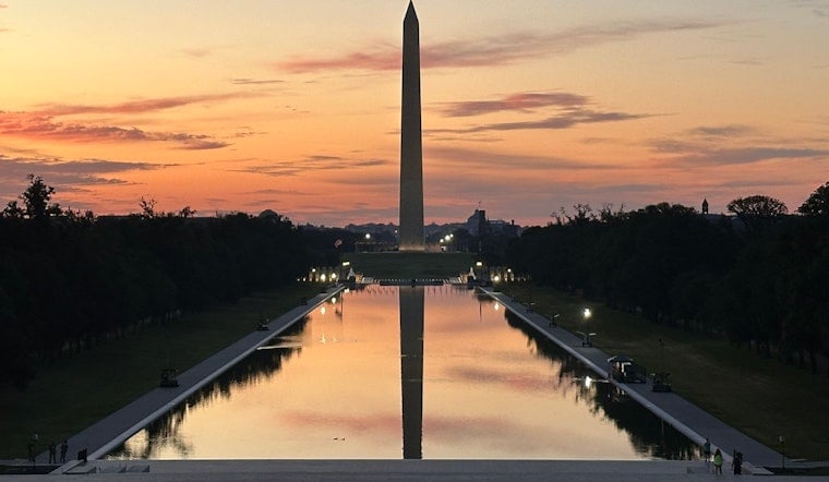 Trump Boasts Of 'Crystal Clear' Reflecting Pool, Demands D.C. Vandal Hunt