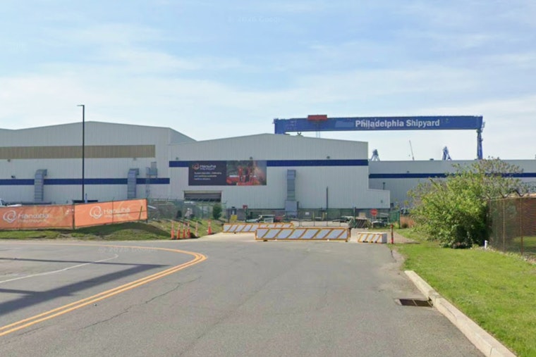 Trump Power Players Storm Philly Shipyard As New Ship And Missile Deal Make Waves