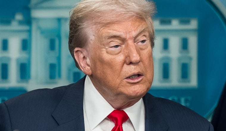 Trump’s ‘Golden Eagle’ Glam Shot Sets Off DC Firestorm Before America 250