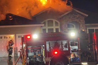 Tubbs-Rebuilt Larkfield Home Heavily Damaged In New Blaze