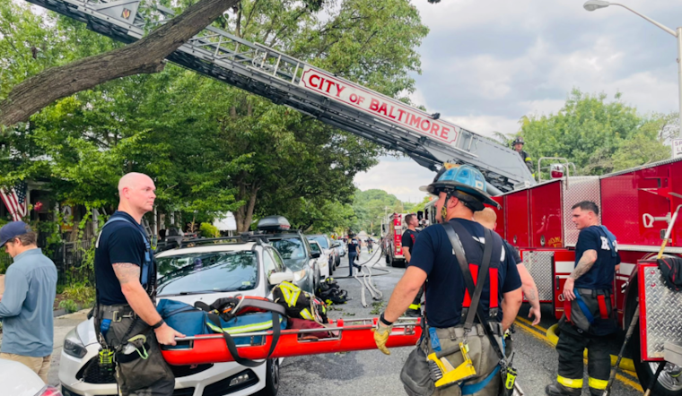 Two-Alarm Hampden Row Home Blaze Rocks W. 37th Street