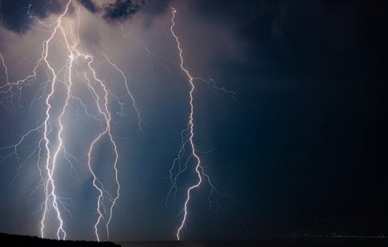 Lightning Bolt Slams Shell Island, Two Beach Walkers Struck in Saturday Scare