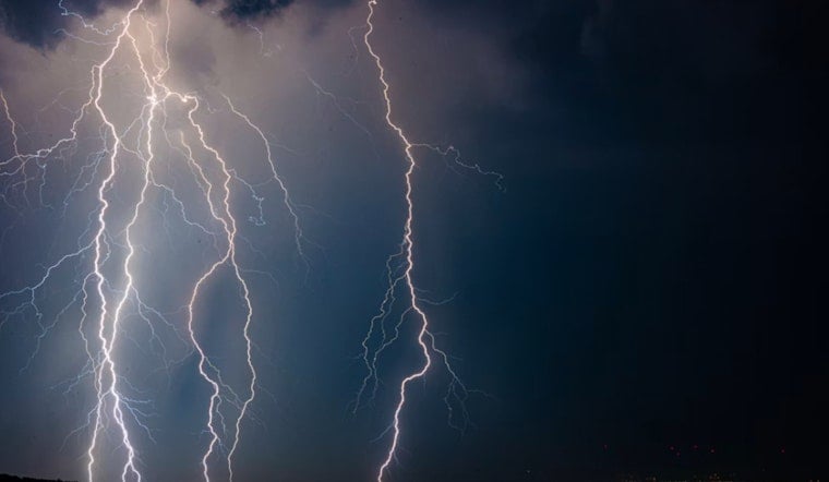 Lightning Bolt Slams Shell Island, Two Beach Walkers Struck in Saturday Scare