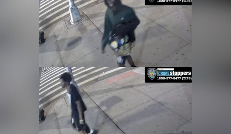 Two People Wanted After Gunfire Erupts On Upper Manhattan Street
