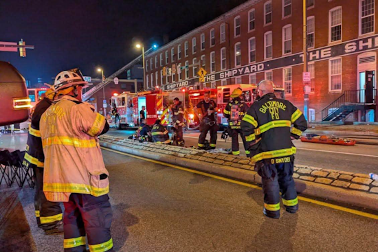 Two‑Alarm Fire at Shipyard Building in Canton