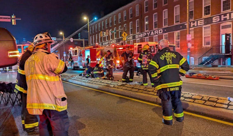 Two‑Alarm Fire at Shipyard Building in Canton