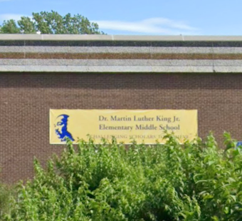 Vacant MLK School Catches Fire in Northwest Baltimore