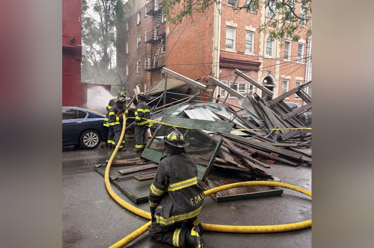 Vacant Mount Vernon Building Collapses, Shutting Down North Bond Street