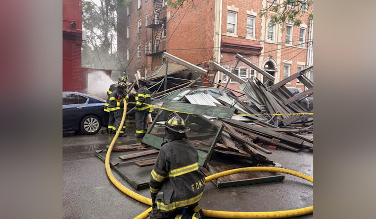 Vacant Mount Vernon Building Collapses, Shutting Down North Bond Street