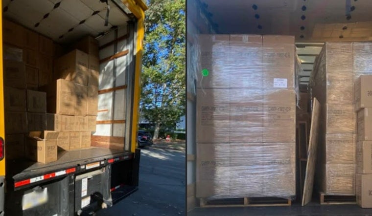 Valencia Cops Bust $400K Cargo Caper, Nab Four
