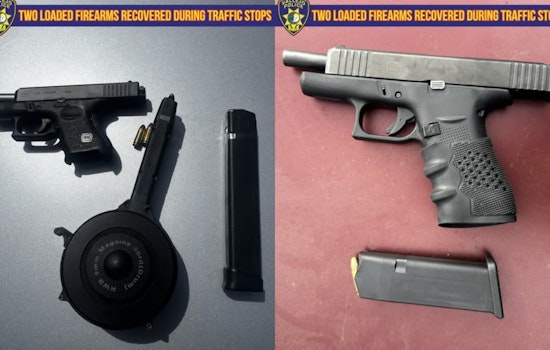 Vallejo Cops Snag Two Loaded Guns in Back‑to‑Back Traffic Stops