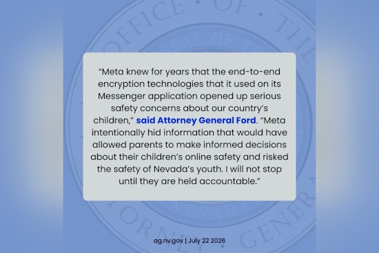 Vegas Judge Slaps Meta With Injunction Over Kids’ Messenger Risks