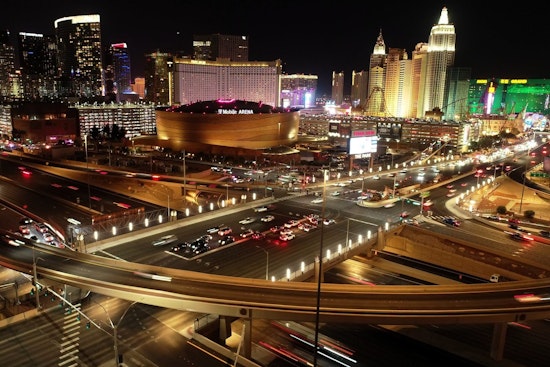 Vegas Strip Gateway Nabs Western Award After Traffic Makeover