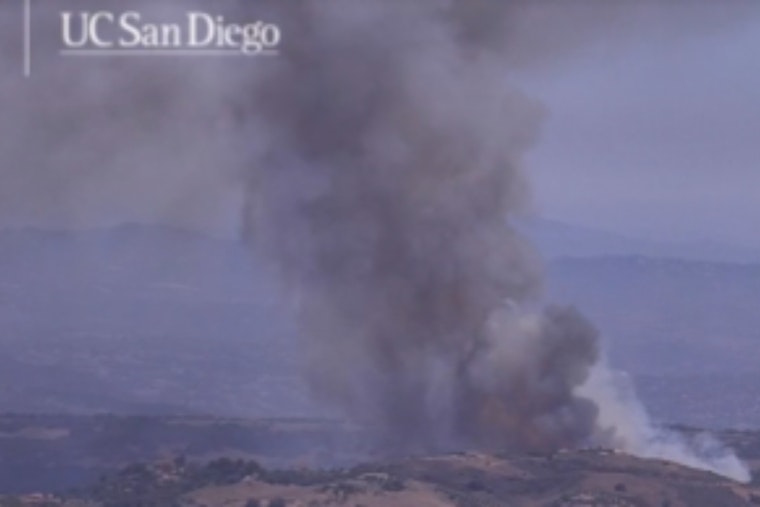 Volcano Fire Roars Through Santa Rosa Plateau Foothills, Rattles La Cresta