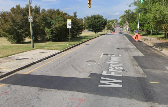 West Baltimore Street Turns Chaotic as Cop Shoots Amid Dog Attack