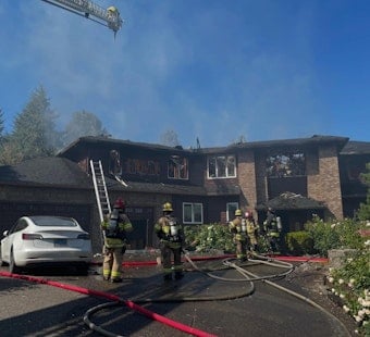 West Linn House Fire Draws Clackamas Crews In Mutual Aid Response