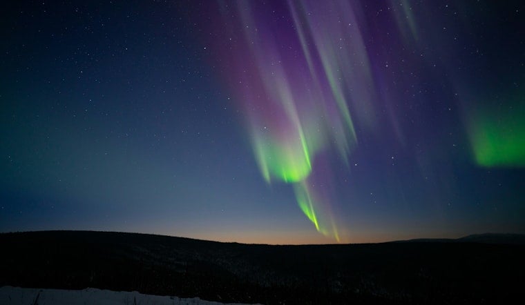 West Seattle Night Owls Snag Rare Northern Lights Over the Sound