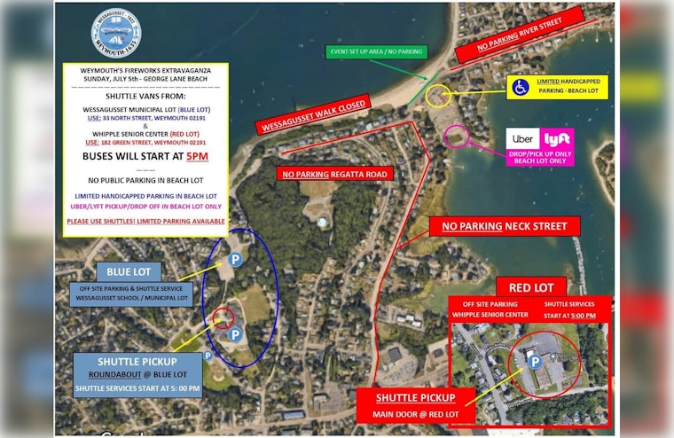 Weymouth Moves Beach Fireworks To Sunday With Shuttles