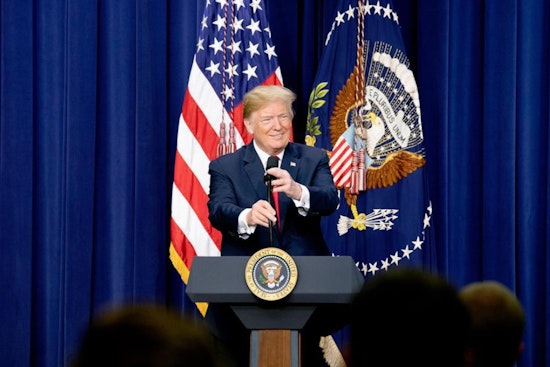 White House Teleprompter Aide Probed Over Trump Speech Betting Bonanza