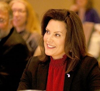 Whitmer Crashes Senate Brawl, Throws Weight Behind Haley Stevens