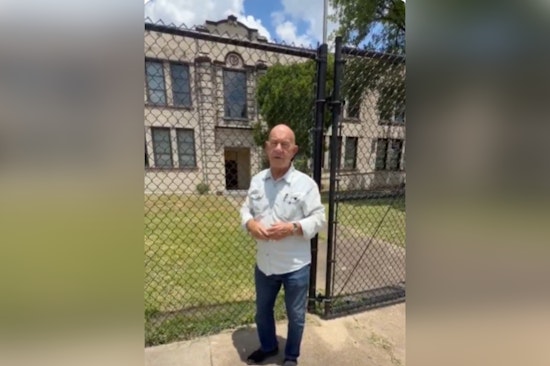 Whitmire Walks Through Charred Harper School As Houston Scrambles To Save Its Past