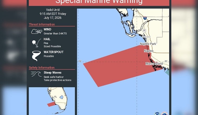 Wild Gulf Squalls Ambush Southwest Florida Boaters as NWS Sounds Alarm