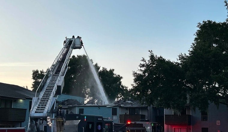 Winter Haven Attic Blaze Rips Through Apartments, Residents Walk Away Unhurt