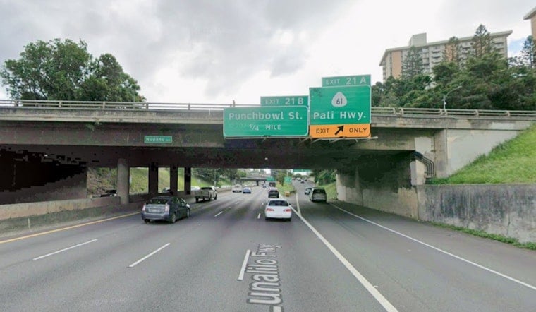 Woman Killed Near Aala Street Overpass During Holiday Crash on H-1