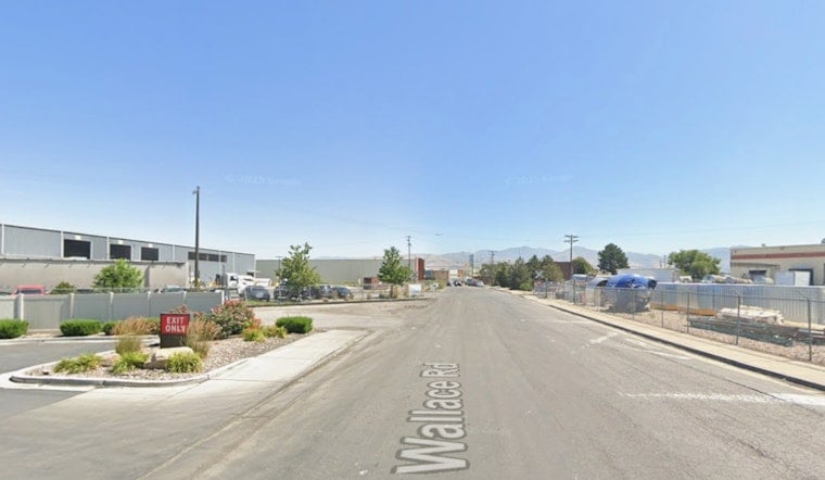 Working Fire Shuts Wallace Road, Chokes Westside Commute in Salt Lake City