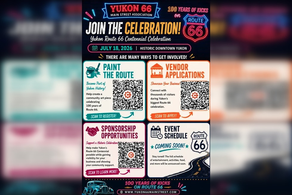 Yukon Turns Main Street Into Full-Throttle Route 66 Birthday Bash