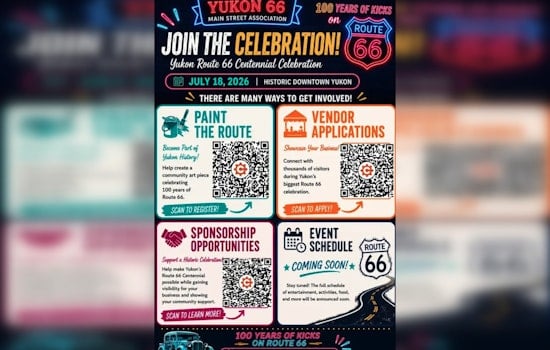 Yukon Turns Main Street Into Full-Throttle Route 66 Birthday Bash