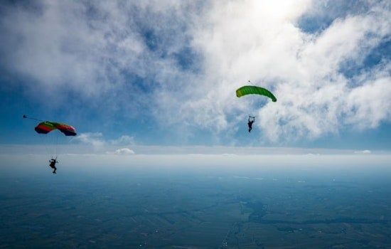 103-Year-Old Middletown Daredevil Sets Ohio Skydiving Record in Tandem Jump With Daughter