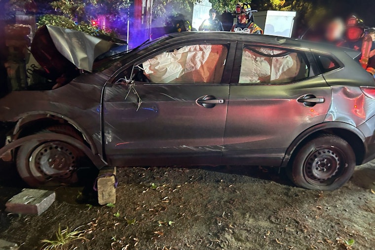 17-Year-Old Hospitalized After Head-On Crash Into Wall on Vancouver's Fourth Plain