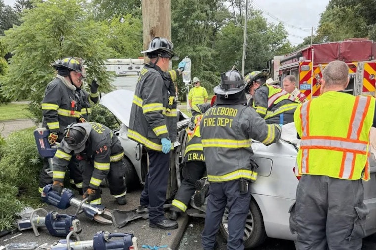 19-Year-Old Critically Hurt After Car Slams Into Pole in Attleboro