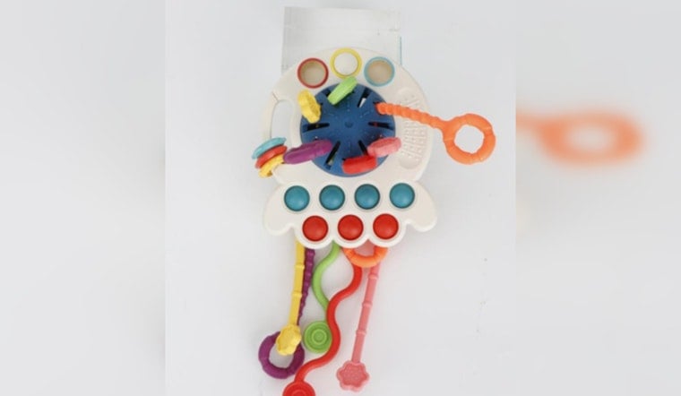 20,000 Chillife Baby Toy Sets Recalled After Silicone Strings Choke Infants
