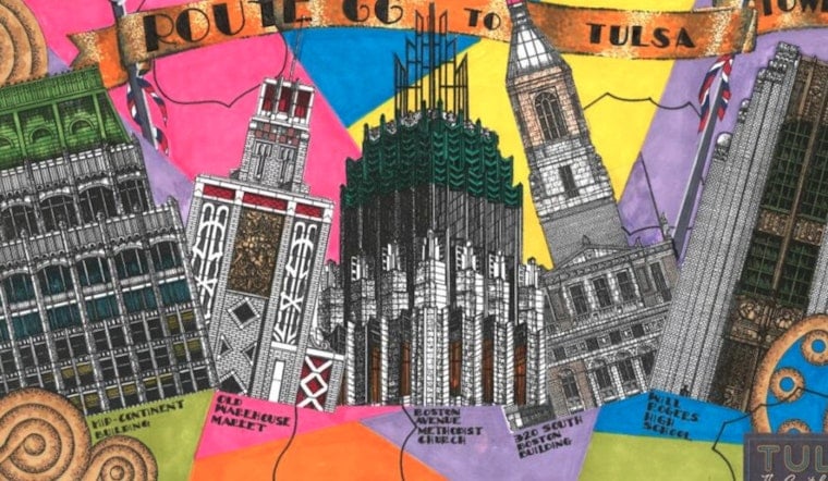 21 Tulsa Artists to Wrap 34 Route 66 Traffic Boxes for Centennial