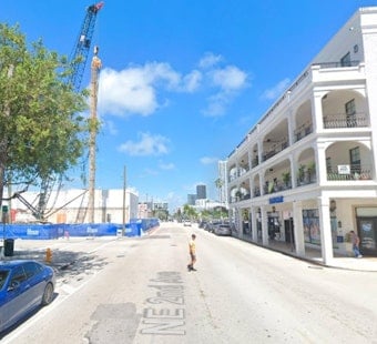 33-Story Tower Rises Over Miami's Omni District as Foundation Work Begins