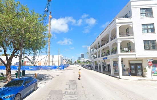 33-Story Tower Rises Over Miami's Omni District as Foundation Work Begins