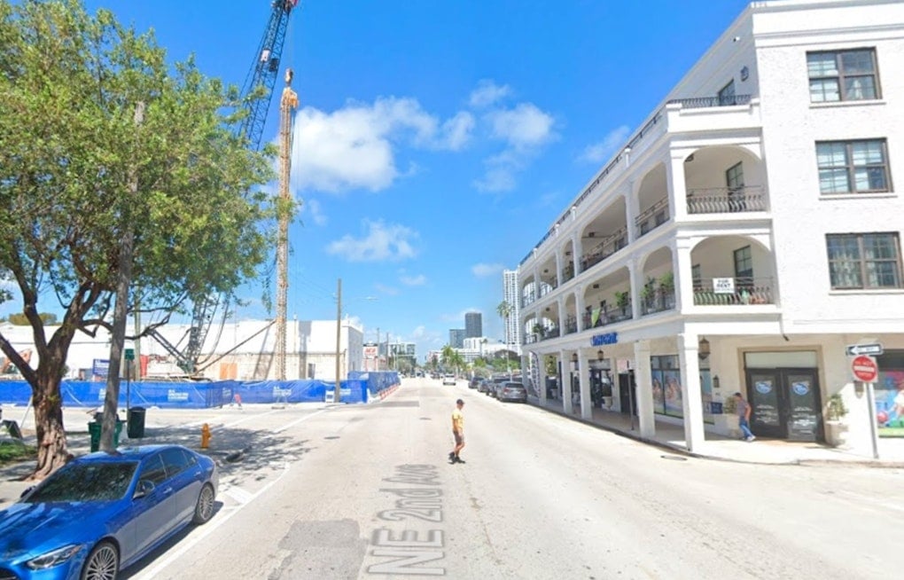 33-Story Tower Rises Over Miami's Omni District as Foundation Work Begins