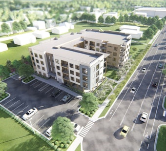 93 Affordable Senior Homes Rise Around Lila Mae Brock's Statue in Greenville
